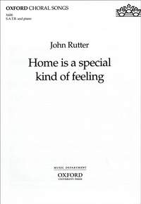 Rutter: Home is a special kind of feeling