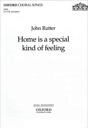 Rutter: Home is a special kind of feeling