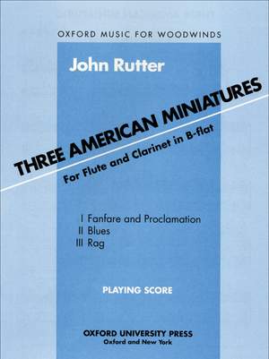 Rutter: Three American Miniatures