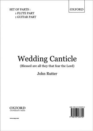 Rutter: Wedding Canticle