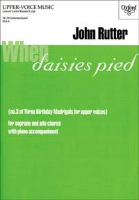 Rutter: When daisies pied
