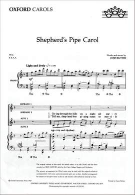 Rutter: Shepherd's Pipe Carol