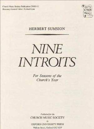 Sumsion: Nine Introits for Seasons of the Church's Year