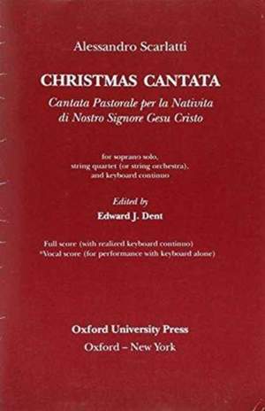 Scarlatti: Christmas Cantata