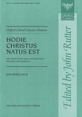 Sweelinck: Hodie Christus natus est