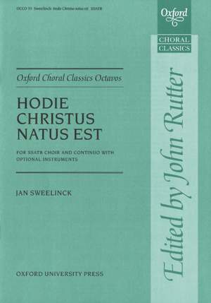 Sweelinck: Hodie Christus natus est