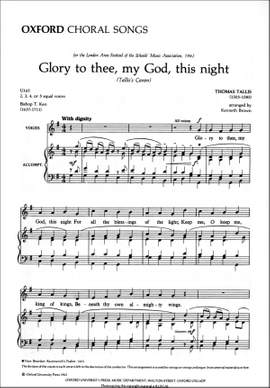 Tallis: Glory to Thee my God this night
