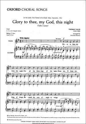 Tallis: Glory to Thee my God this night