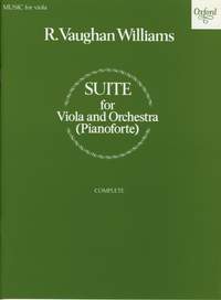 Vaughan Williams, Ralph: Suite for viola and orchestra (pianoforte)
