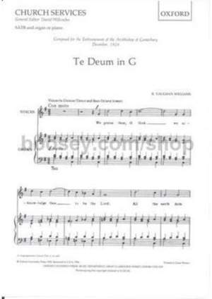 Vaughan Williams: Te Deum in G