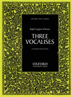 Vaughan Williams: Three Vocalises