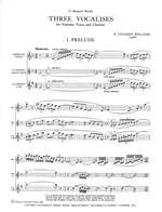 Vaughan Williams: Three Vocalises Product Image