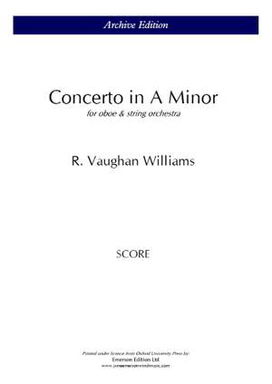 Vaughan Williams: Concerto for oboe and strings