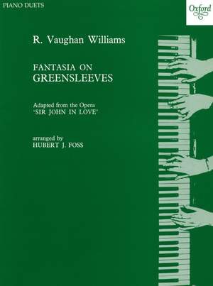 Vaughan Williams Fantasia On Greensleeves Page 1 Of 4 Presto Sheet Music