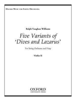 Vaughan Williams: Five Variants on 'Dives and Lazarus'