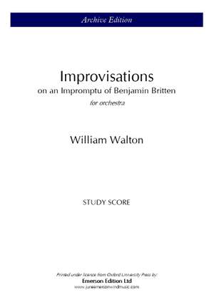 Walton: Improvisations on an Impromptu of Britten