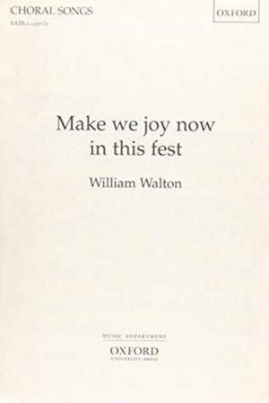 Walton: Make we joy