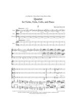Walton: Quartet for Violin, Viola, Cello, and Piano Product Image