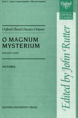 Victoria: O magnum mysterium