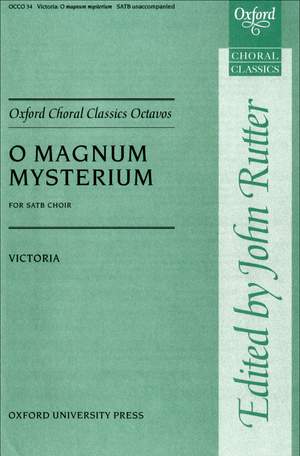 Victoria: O magnum mysterium