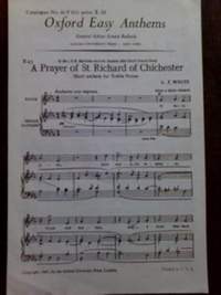 White: A Prayer of St Richard of Chichester