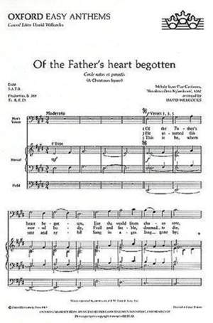Willcocks: Of the Father's heart begotten