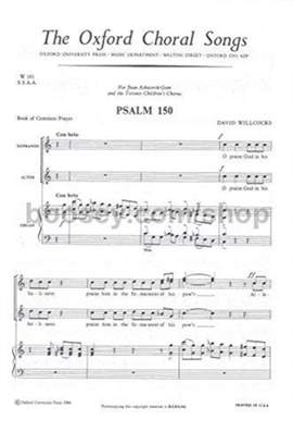 Willcocks: Psalm 150