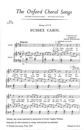 Willcocks: Sussex Carol