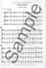 Carl Rütti: Three Carols (Choral Score) Product Image