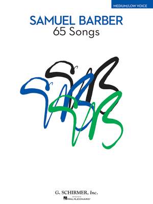 Samuel Barber: Samuel Barber: 65 Songs