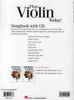 Play Violin Today! Songbook Product Image