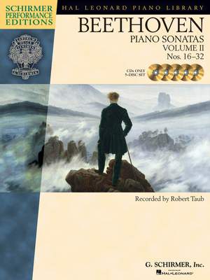 Ludwig Van Beethoven: Piano Sonatas - Volume 2 - CDs Only (set of 5) (Schirmer Performance Edition)