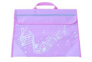 Musicwear - Wavy Stave Music Bag - Pink Product Image