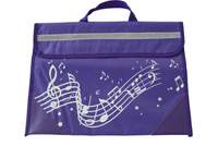 Musicwear - Wavy Stave Music Bag - Purple