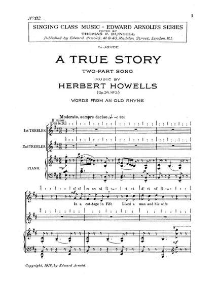 Herbert Howells: A True Story