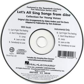 Let's All Sing Songs from Glee