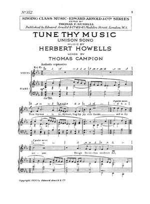Herbert Howells: Tune Thy Music