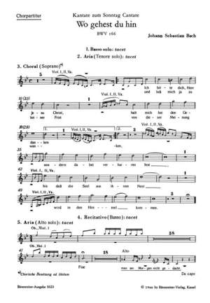 Bach, JS: Cantata No. 166: Wo gehest du hin (BWV 166) (Urtext)