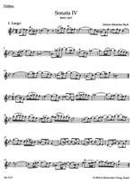 Bach, JS: Sonatas (6) (BWV 1017 - 1019), Vol. 2 (Urtext) Product Image