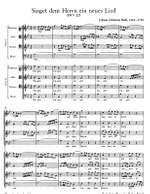 Bach, JS: Motet No.1: Singet dem Herrn ein neues Lied (BWV 225) (Urtext) Product Image