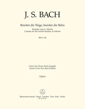 Bach, JS: Cantata No. 132: Bereitet die Wege (BWV 132) (Urtext)