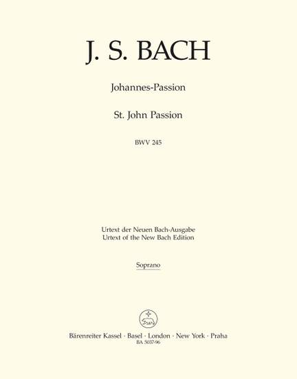 St John Passion Soprano