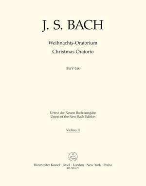 Bach, JS: Christmas Oratorio (BWV 248) (Urtext) (G-E)