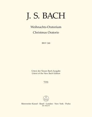 Bach, JS: Christmas Oratorio (BWV 248) (Urtext) (G-E)