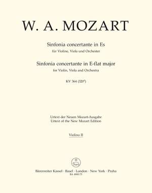 Mozart, WA: Sinfonia concertante in E-flat (K.364) (K.320d) for Violin, Viola & Orchestra (Urtext)