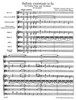Mozart, WA: Sinfonia concertante in E-flat (K.364) (K.320d) for Violin, Viola & Orchestra (Urtext) Product Image