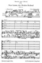 Bach, JS: Cantata No. 62: Nun komm, der Heiden Heiland (BWV 62) (Urtext) Product Image