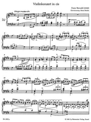 Berwald, F: Concerto for Violin in C-sharp minor (Urtext)