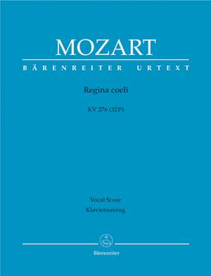 Mozart, WA: Regina Coeli in C (K.276) (Urtext)