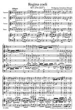 Mozart, WA: Regina Coeli in C (K.276) (Urtext) Product Image